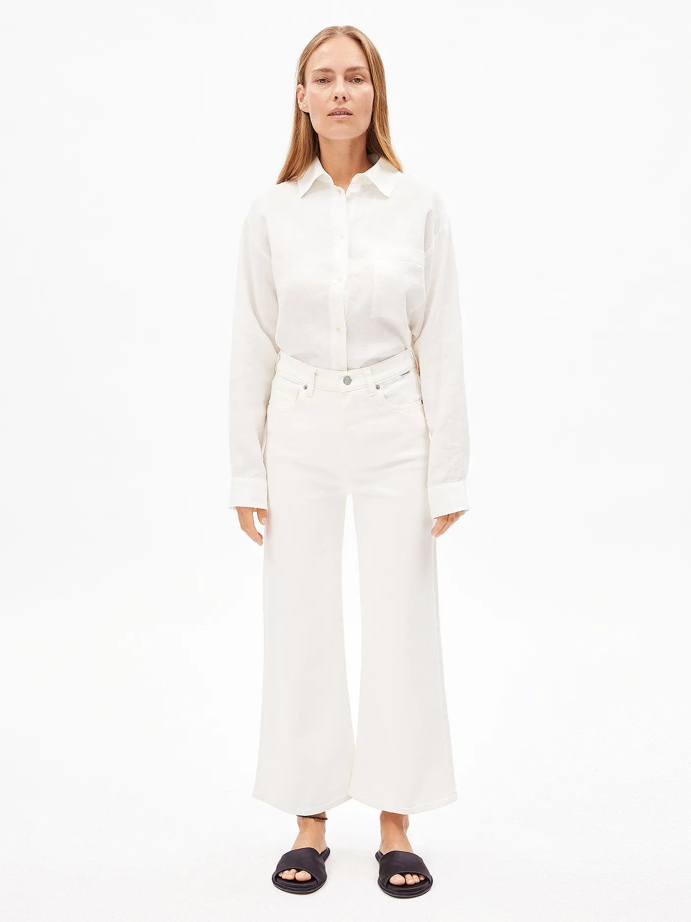 ARMEDANGELS | Jeans Wide Leg 7/8 MURLIAA CROPPED | 
